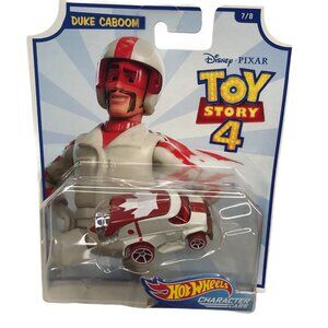 Mattel Hot Wheels Toy Story 4 Duke Caboom Character Car New